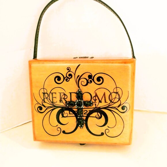Suenos de Saundra Upcycled Collection, Perdomo Cigar Box Purse - Picture 4 of 15